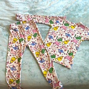 Baby Gap PJs with Christmas Cat prints size 5
